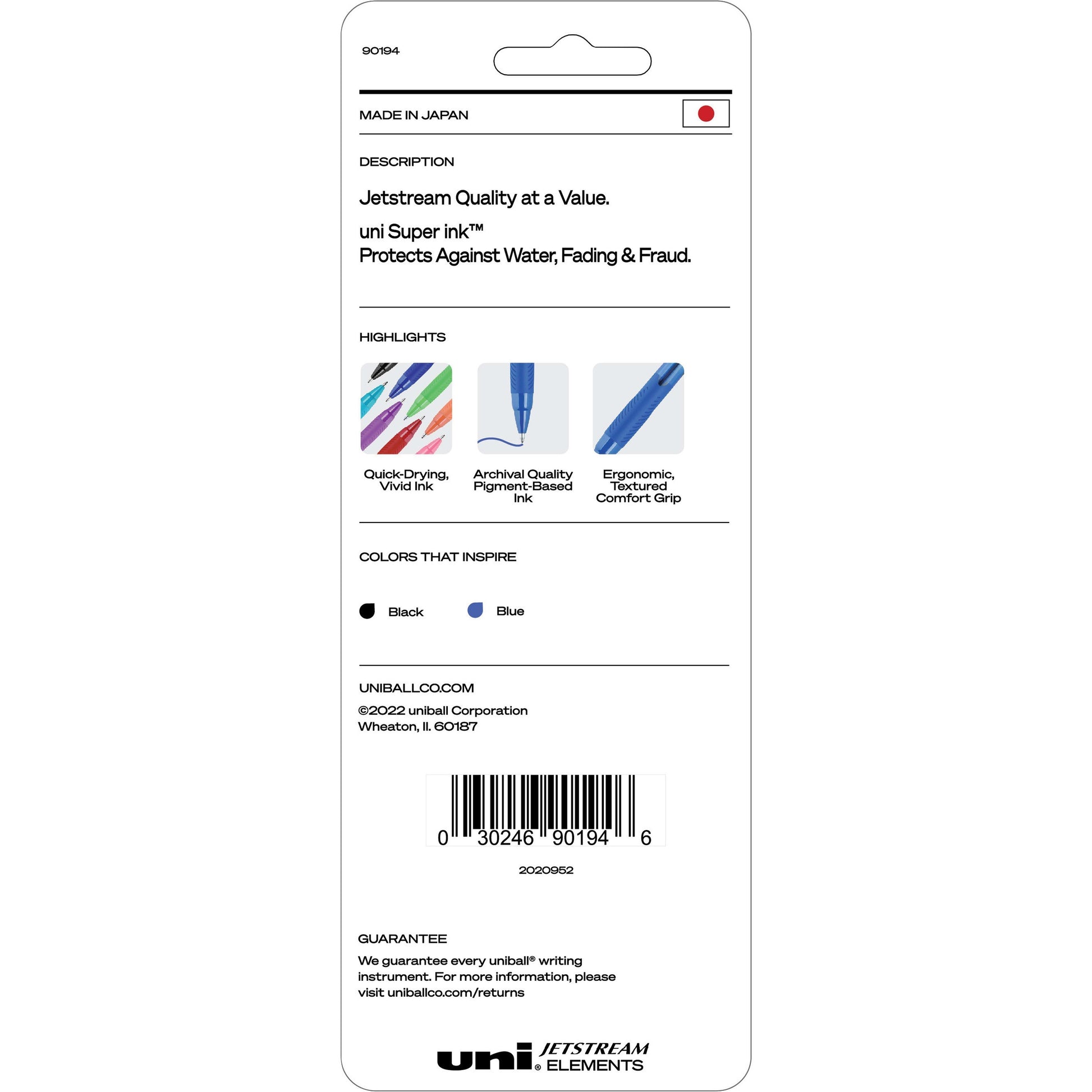  Jetstream Elements Ballpoint Pen (90194)