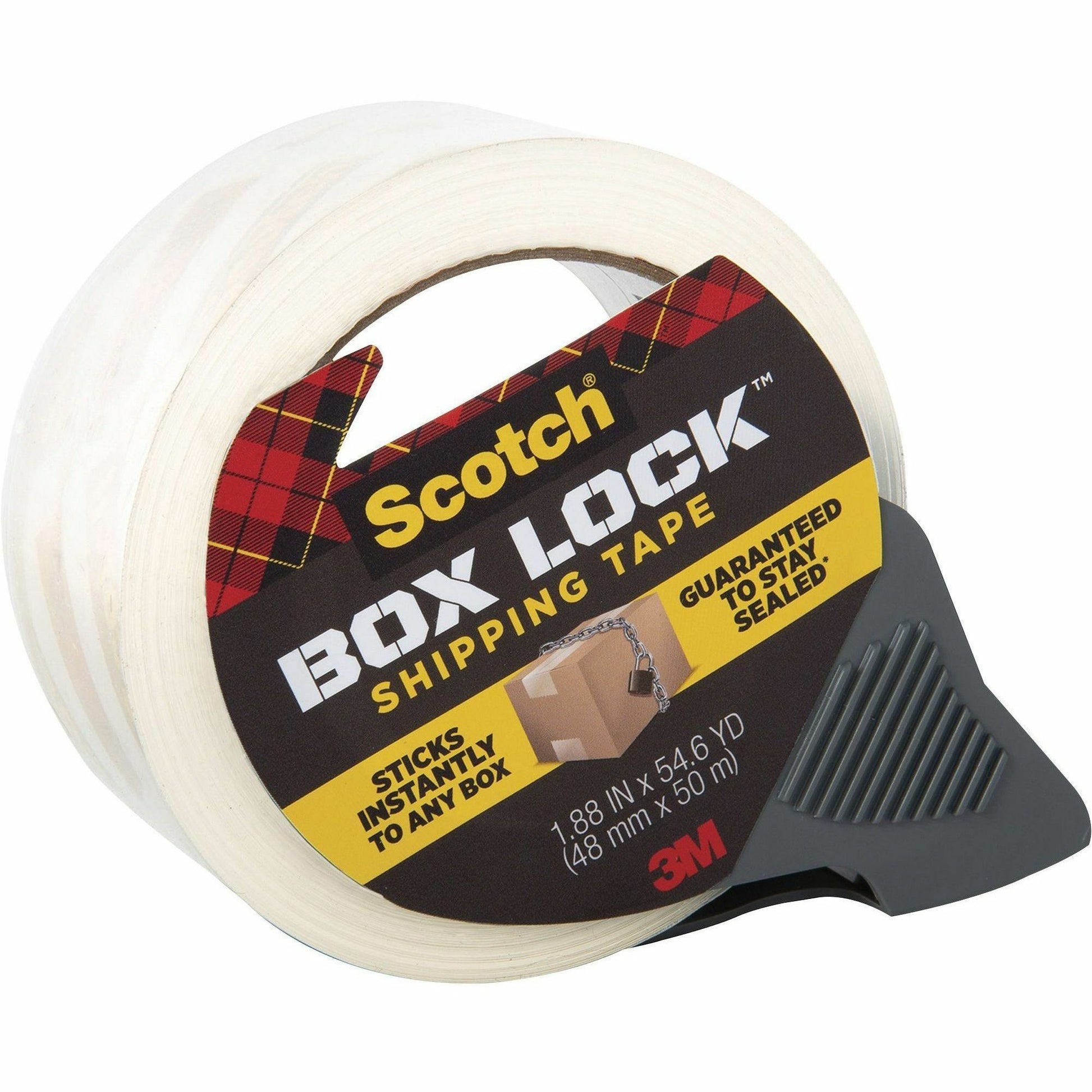 Scotch Box Lock Packaging Tape (3950RD)