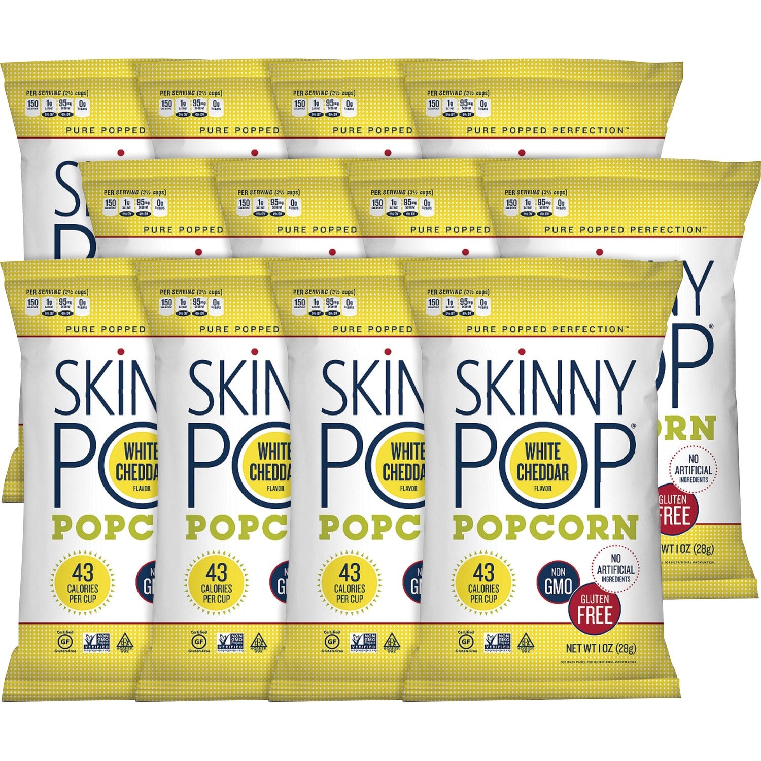 SkinnyPop White Cheddar Popcorn (00443)