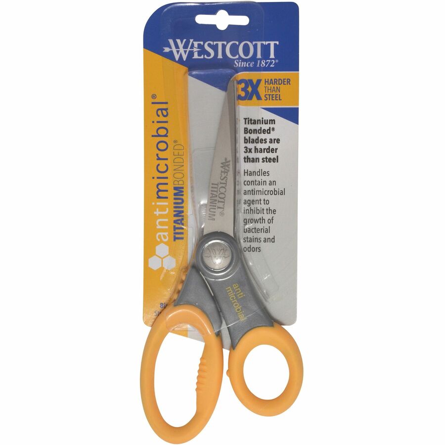 Westcott 8" Titanium Bonded Antimicrobial Scissors (17805)