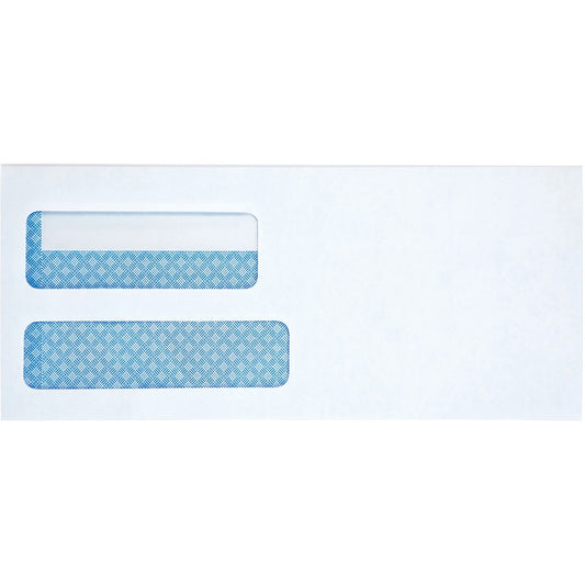 Business Source Double Window #10 Envelopes (03141)