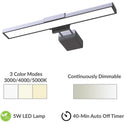 Lorell 11" LED Monitor Lamp (03149)