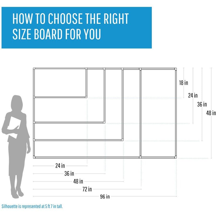 Bi-silque Dry-Erase Glass Board (GL074407)