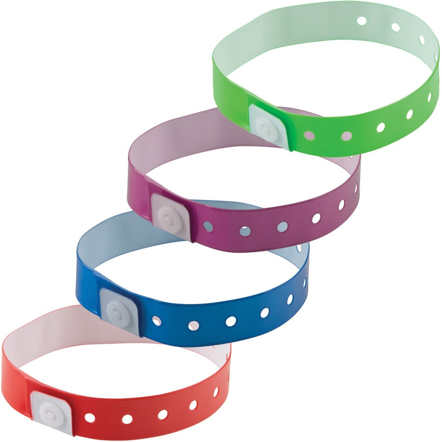 Advantus Colored Vinyl Wristbands (97762)