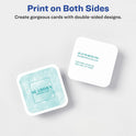 Avery Clean Edge Square Cards, Rounded Corners, 2.5" x 2.5" (35703)