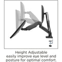 Lorell Mounting Arm for Monitor - Black (99801)