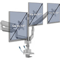 Lorell Mounting Arm for Monitor - Gray (99804)