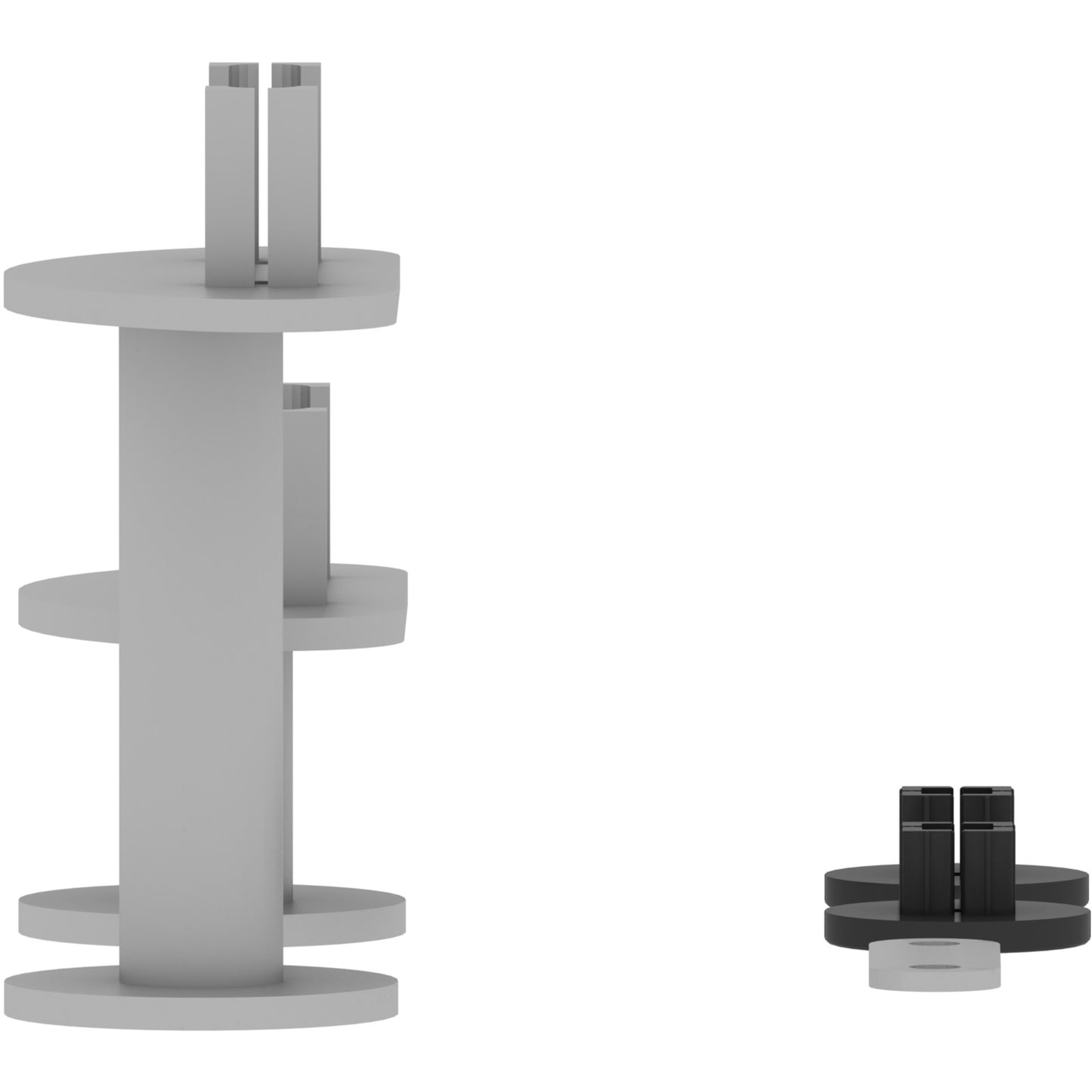 Lorell Adaptable Panel System Straight Connector Set (90283)