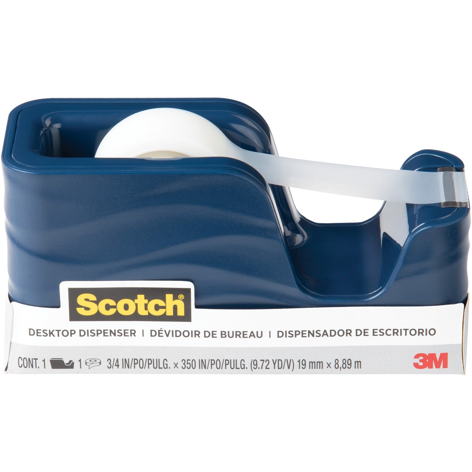 Scotch Wave Desktop Tape Dispenser (C20WAVEMI)