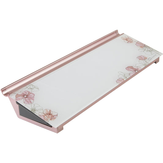 Quartet Floral Design Glass Dry-Erase Desktop Pad (GDP186P)