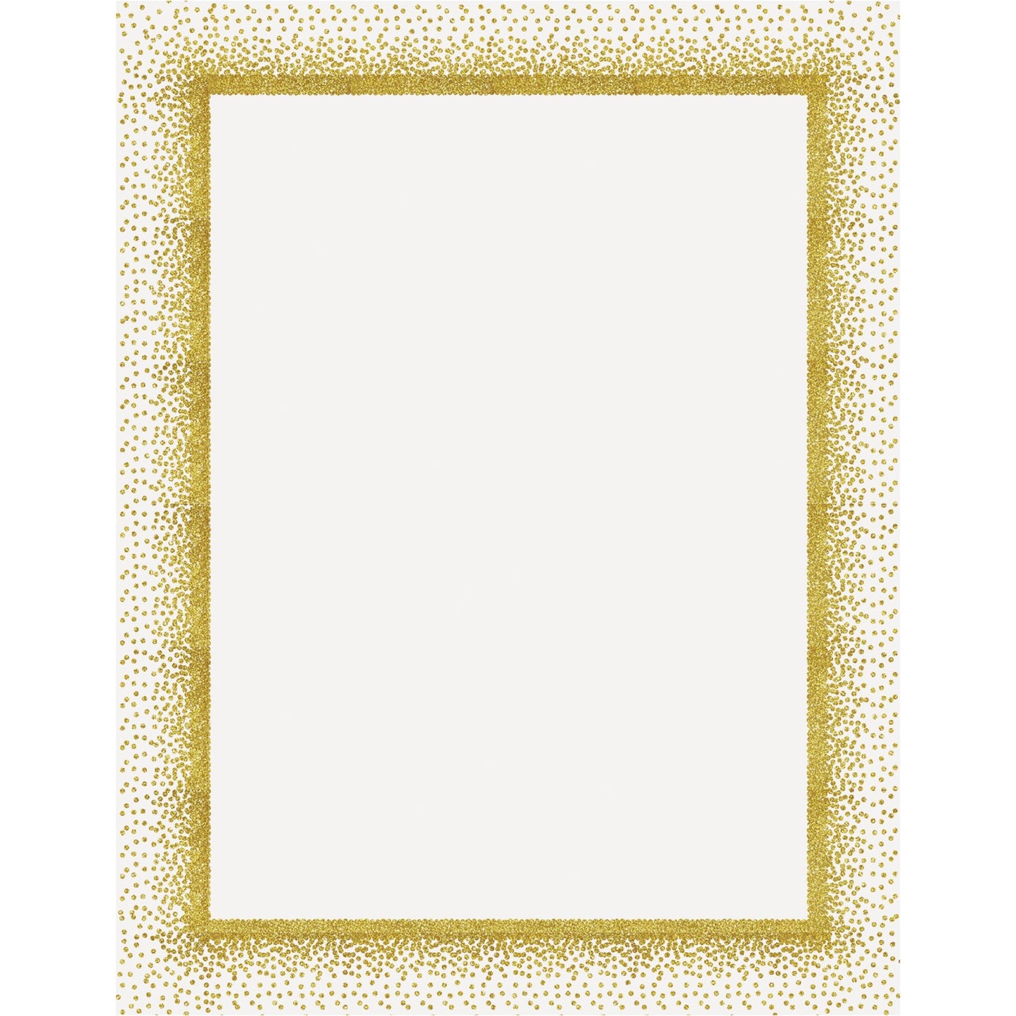 FranklinCovey Geographics Confetti Gold Design Poster Board (24759)