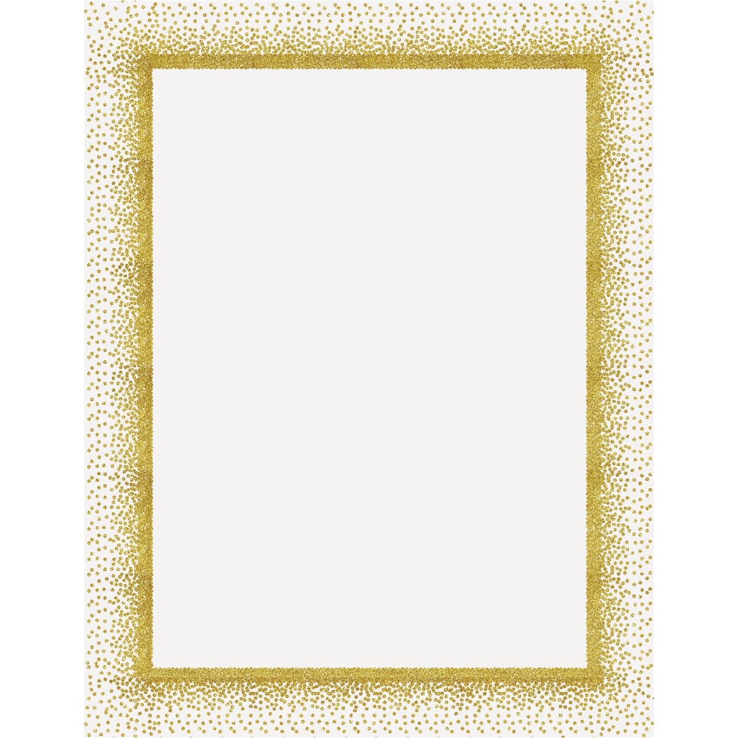 FranklinCovey Geographics Confetti Gold Design Poster Board (24759)