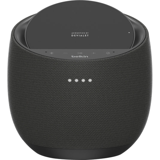 Belkin SOUNDFORM ELITE Bluetooth Smart Speaker - 150 W RMS - Google Assistant, Alexa Supported - Black (G1S0001TTBK2)