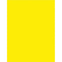 Pacon Color Brights Cardstock - Lemon Yellow (P101172)