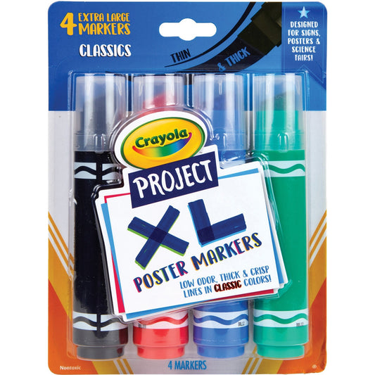 Crayola XL Classic Poster Markers (588356)