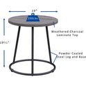 Lorell Accession End Table (16262)