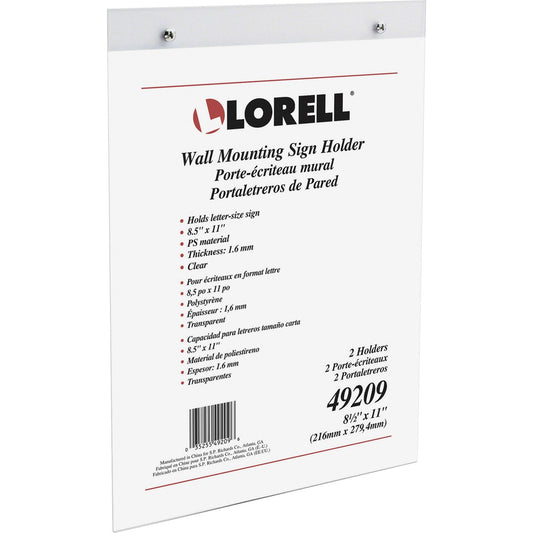 Lorell Wall-Mounted Sign Holders (49209)