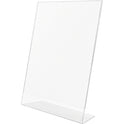 Lorell L-base Slanted Sign Holder Stand (49208)