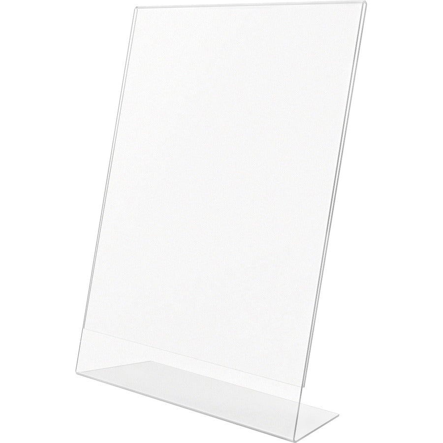 Lorell L-base Slanted Sign Holder Stand (49208)