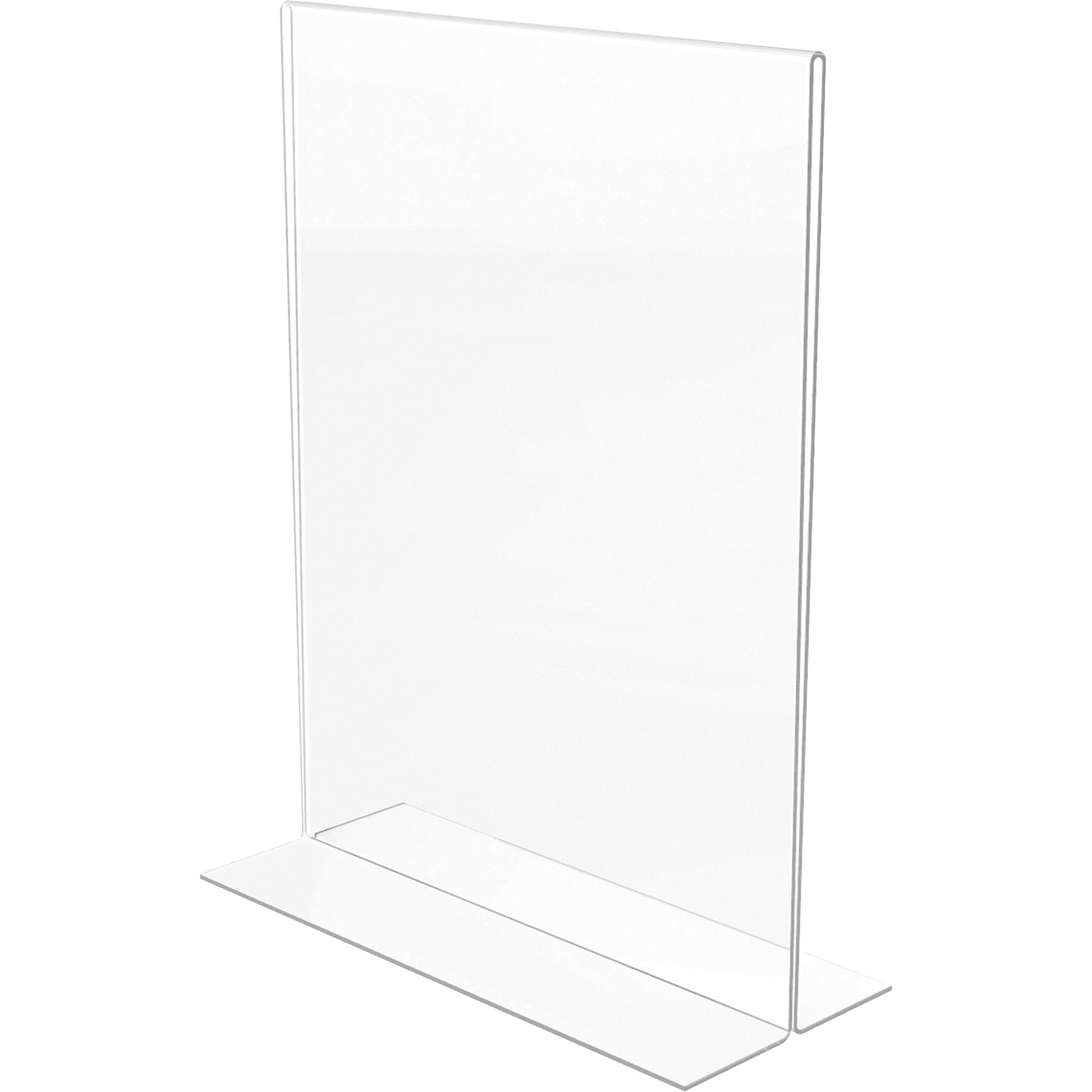 Lorell T-base Standing Sign Holders (49207)