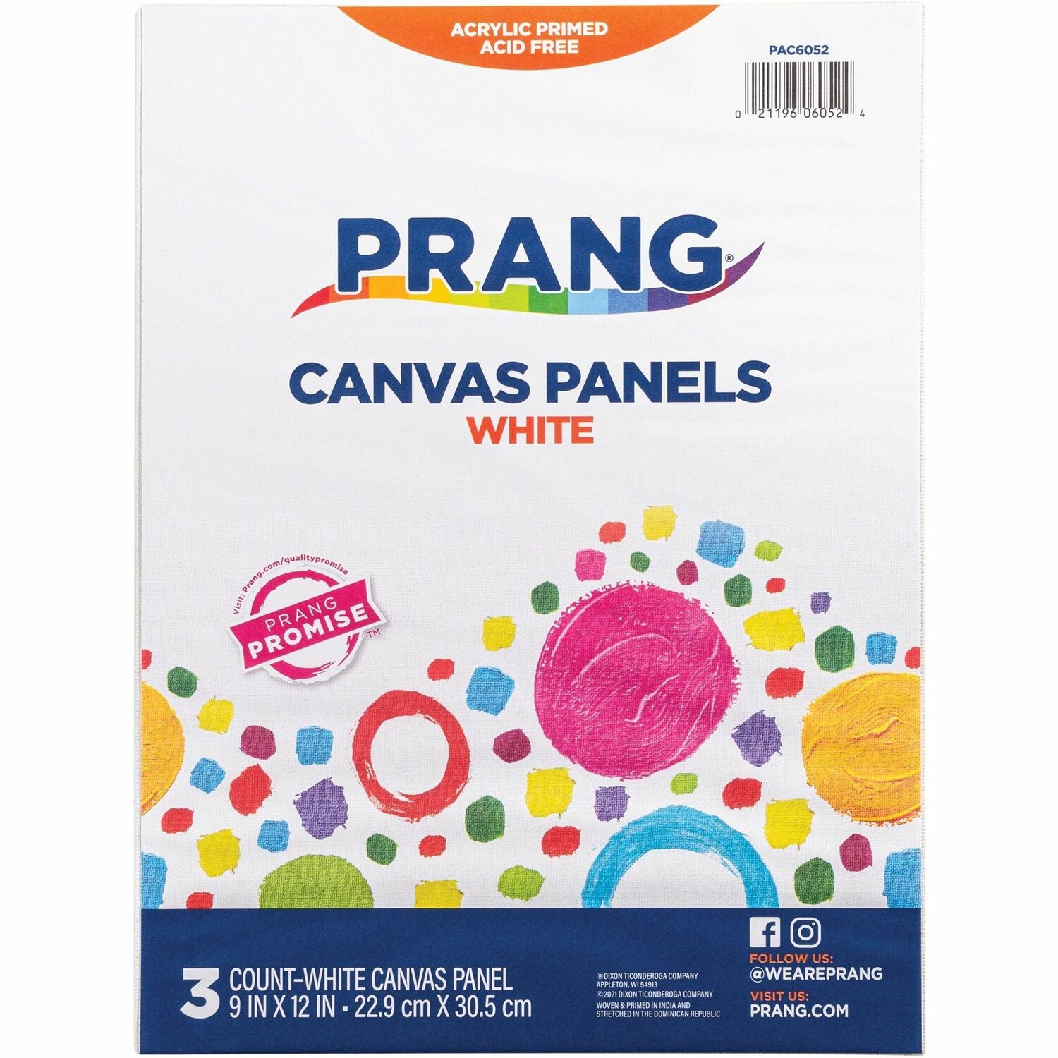 Prang Canvas Panels (AC6052)