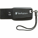 Verbatim 16GB Ergo USB Flash Drive - Black (70875)