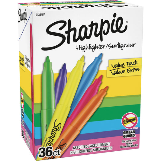 Sharpie 36-Count Pocket Highlighters (2133497)