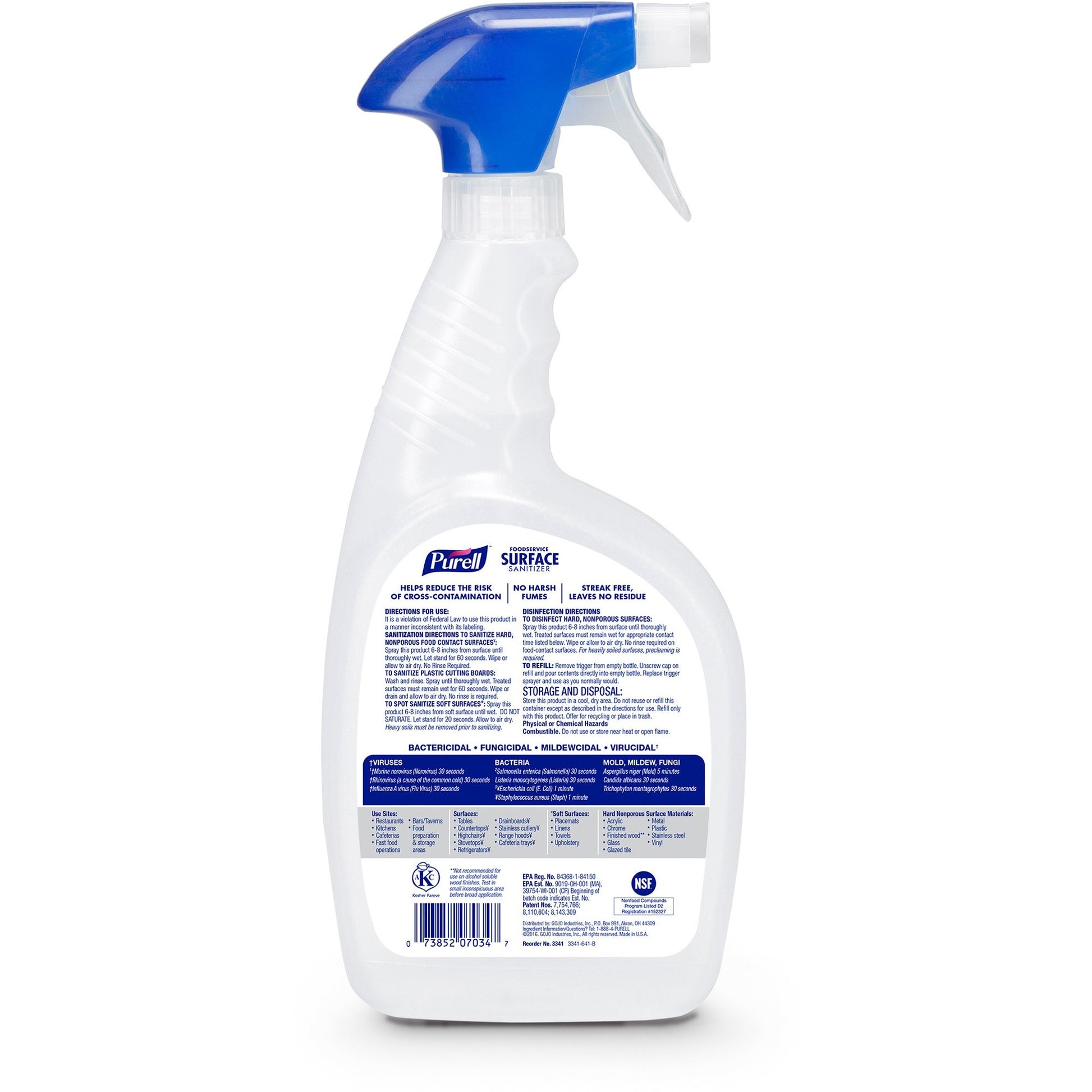  Foodservice Surface Sanitizer (334106)