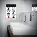  Surface Safe PREVENT GERMS Wall Decals (83174)