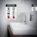  Surface Safe PREVENT GERMS Wall Decals (83174)