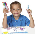 Cra-Z-Art Washable Markers, Broad Bullet Tip, Assorted Classic/Neon/Pastel Colors, 20/Set (44402WM20)