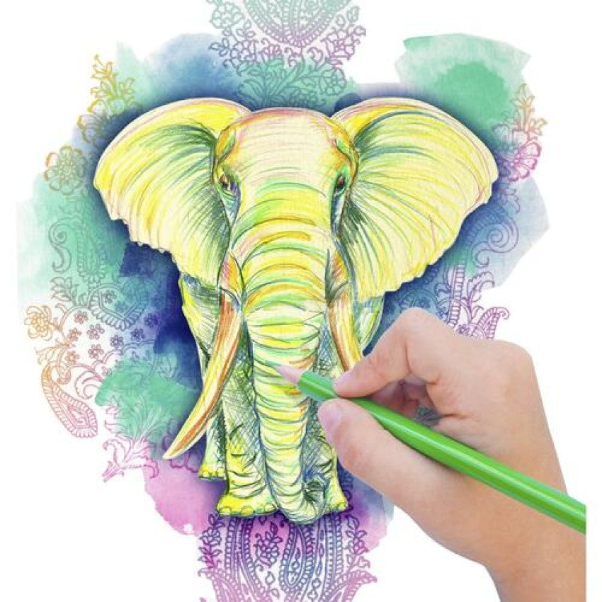 Cra-Z-Art Colored Pencils, 36 Assorted Lead and Barrel Colors, 36/Box (10438WM36)