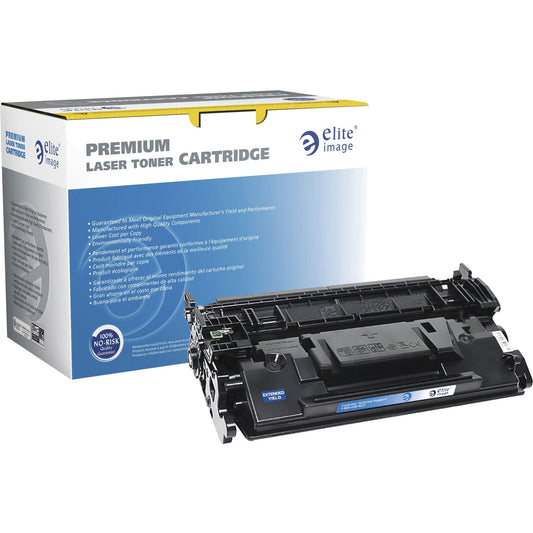 Elite Image Remanufactured Laser Toner Cartridge - Alternative for HP 26X - Black - 1 Each (03432)