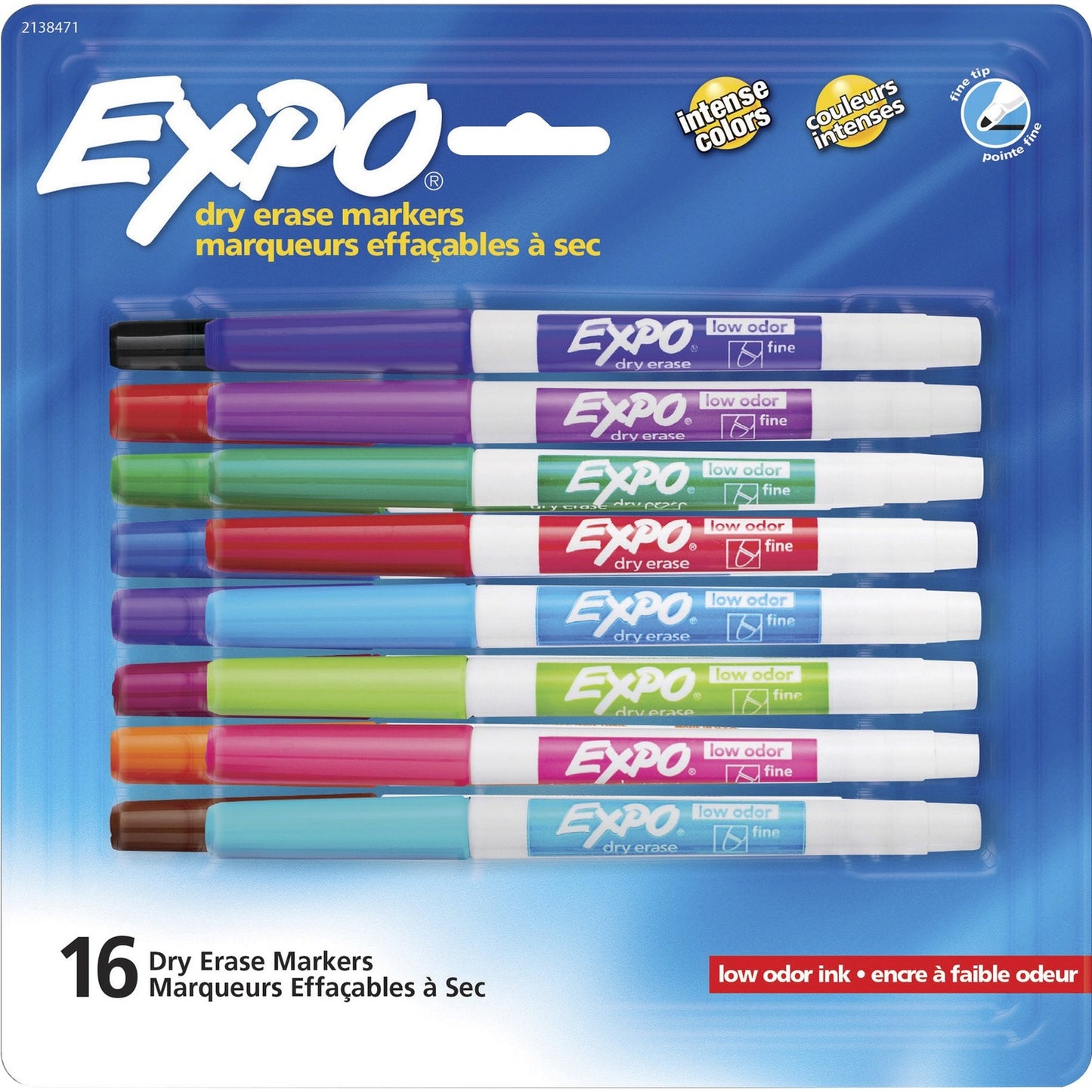 Expo Low-Odor Dry Erase Fine Tip Markers (2138471)