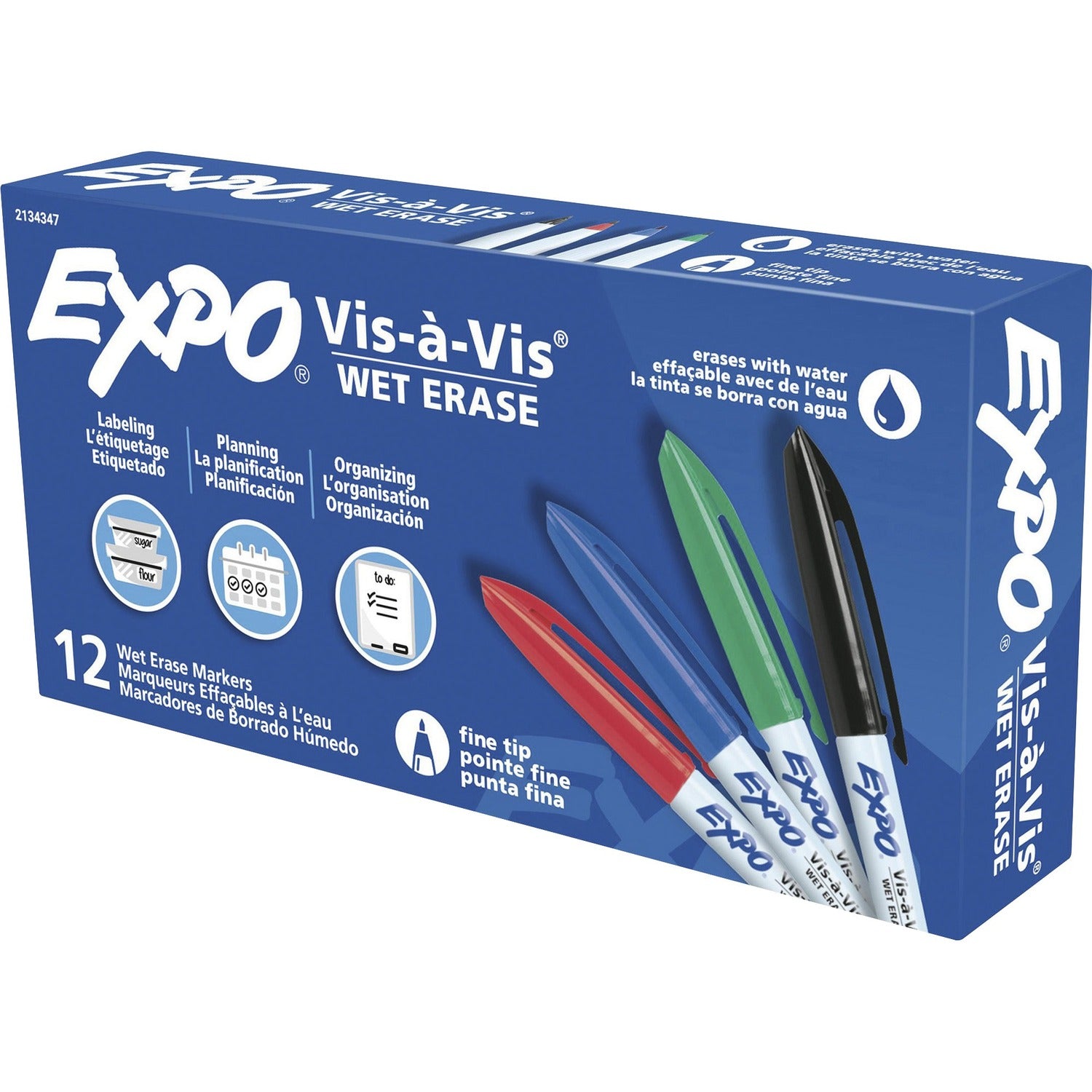 Expo Vis-A-Vis Wet-Erase Markers (2134347)