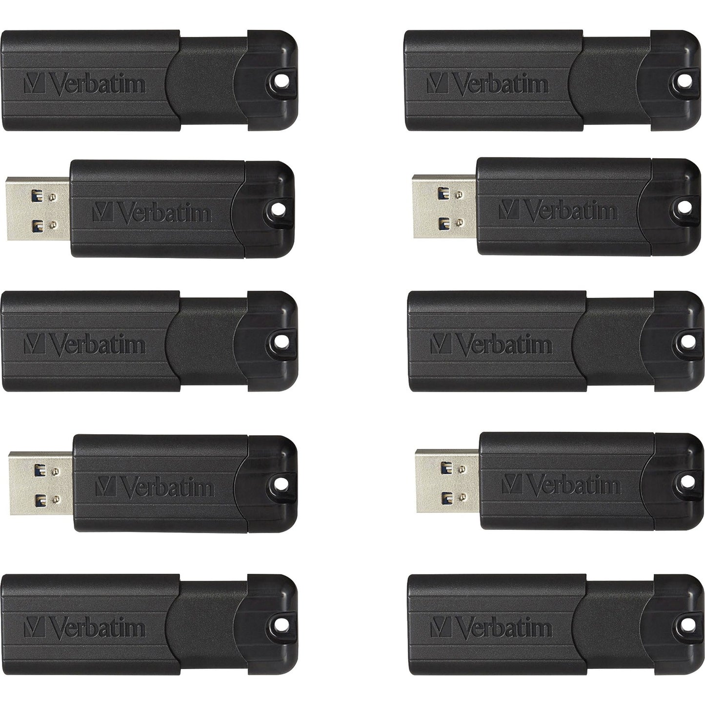 Microban 32GB PinStripe USB 3.2 Flash Drive Business Pack (70902)