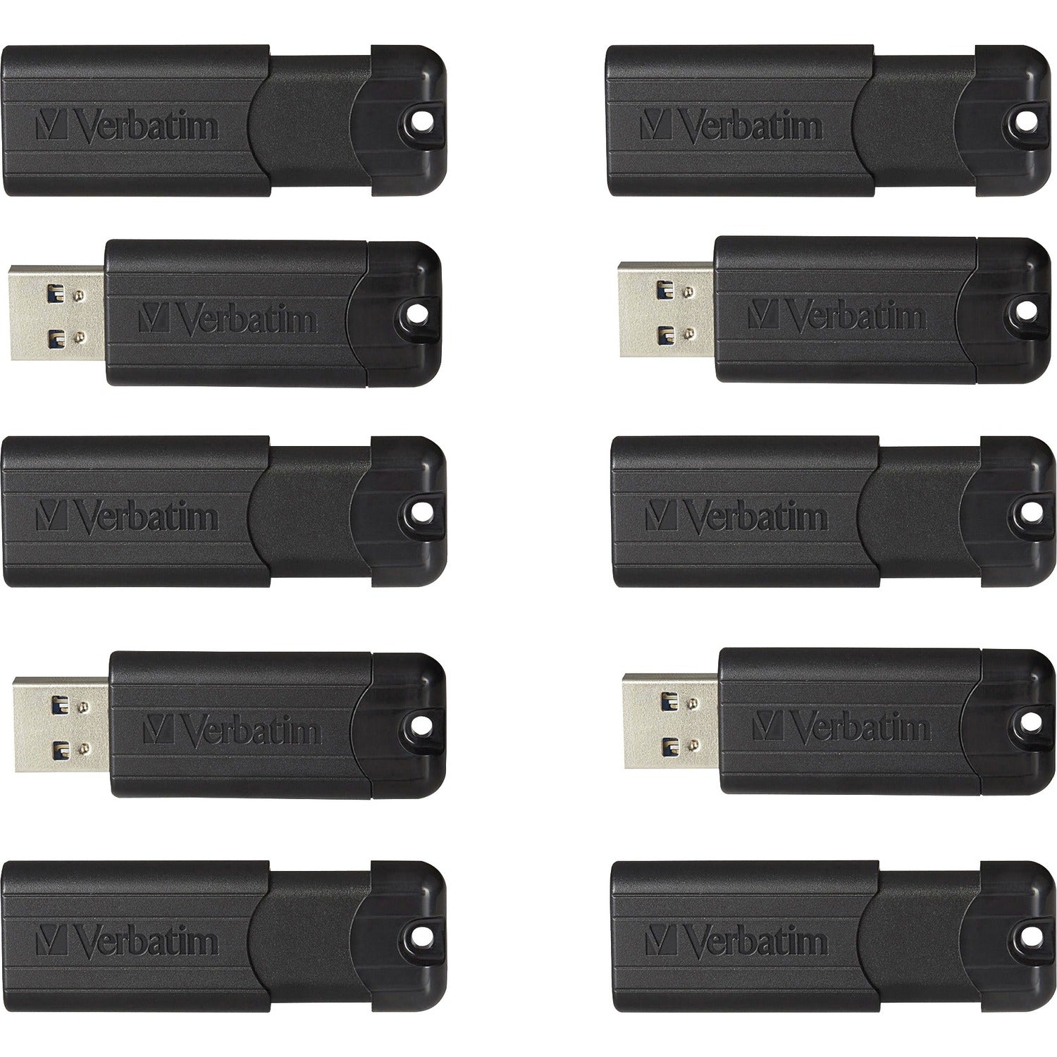Microban 32GB PinStripe USB 3.2 Flash Drive Business Pack (70902)