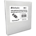 Microban 64GB PinStripe USB Flash Drive - Business 10pk - Black (70901)