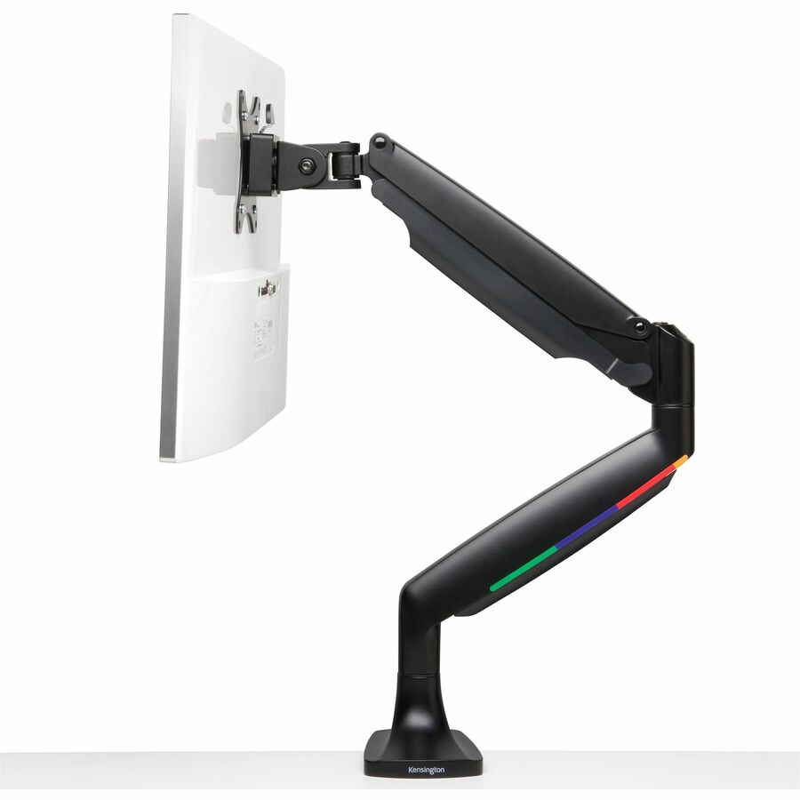 Kensington SmartFit Mounting Arm for Monitor, Curved Screen Display, Flat Panel Display - Black - Landscape/Portrait (59600)