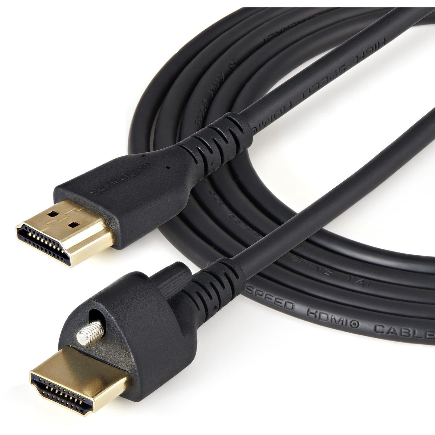 StarTech 1m/3ft Hdmi Cable With Locking Screw 4k (HDMM1MLS)