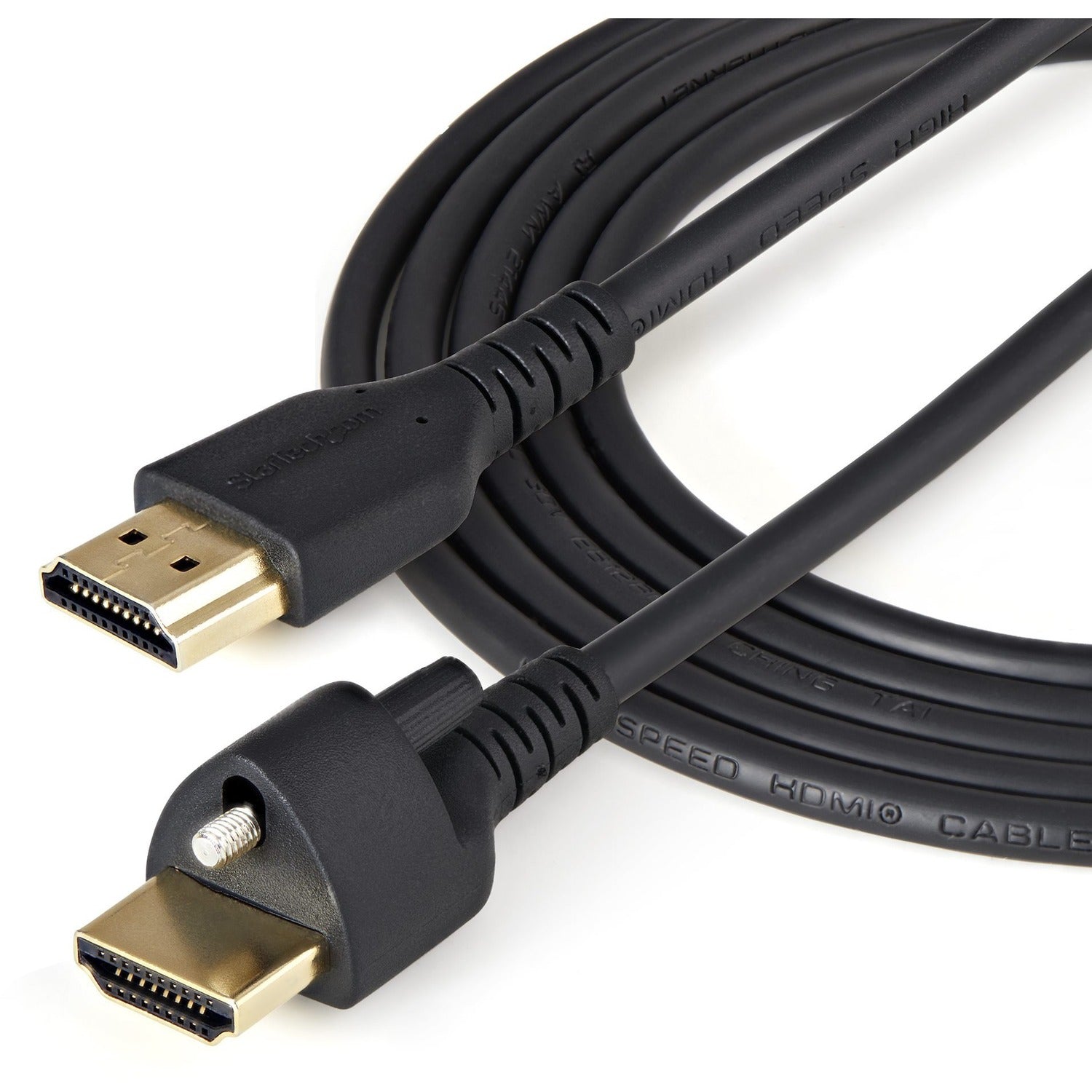 StarTech 1m/3ft Hdmi Cable With Locking Screw 4k (HDMM1MLS)