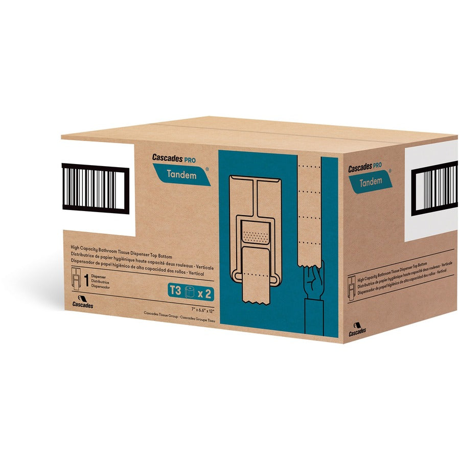 Cascades PRO Tandem DHC Bath Tissue Dispenser (C310)