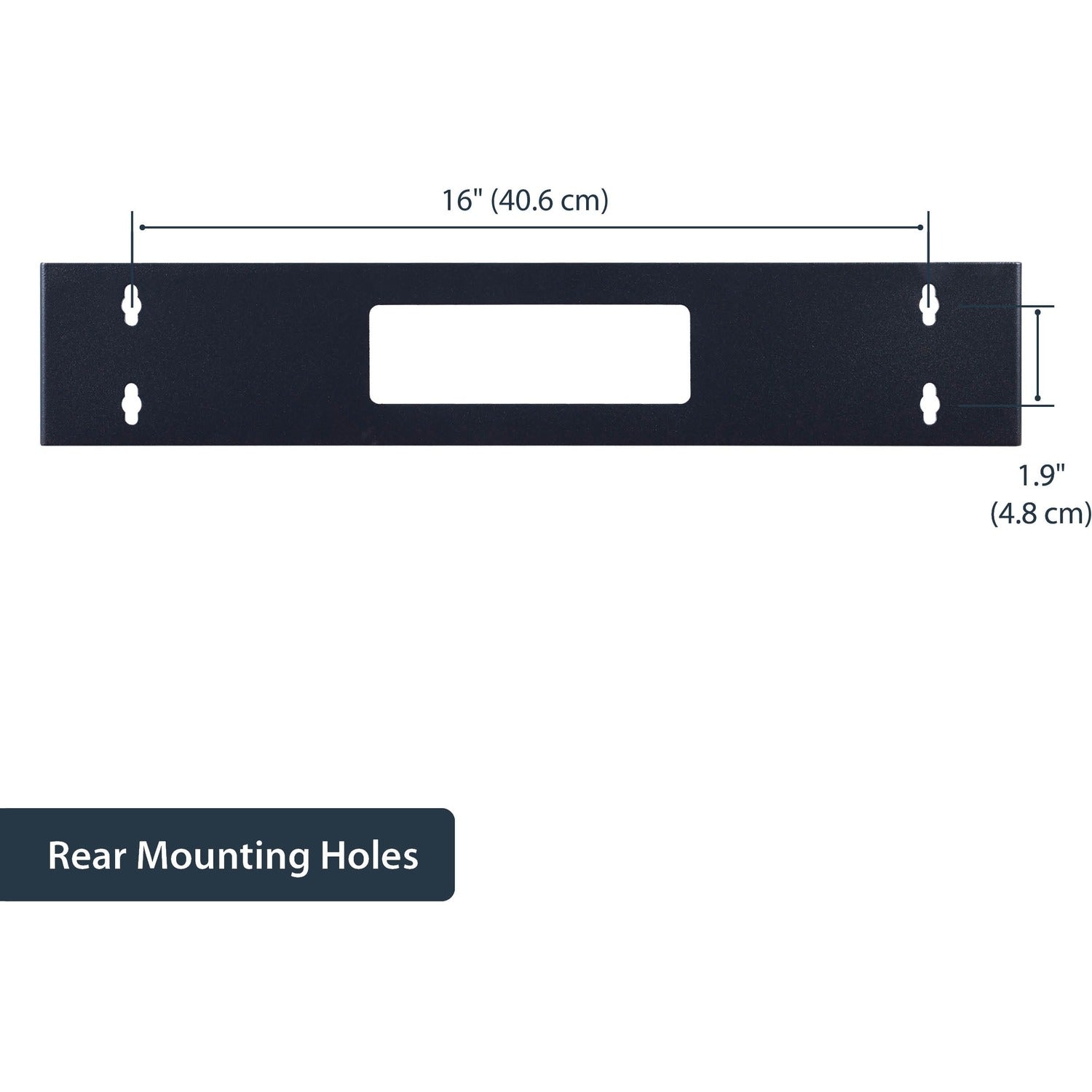 StarTech 2u 19in Hinged Wallmount Bracket (WALLMOUNTH2)