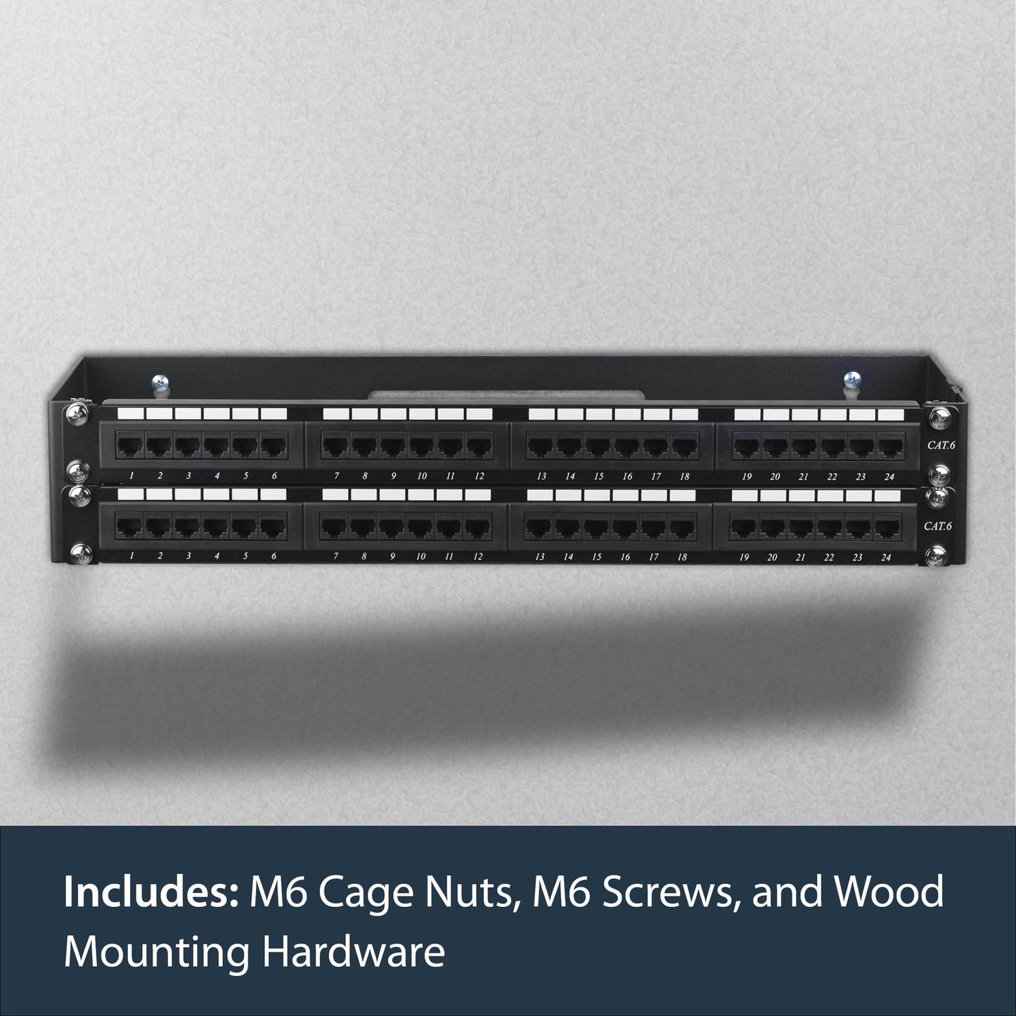 StarTech 2u 19in Hinged Wallmount Bracket (WALLMOUNTH2)