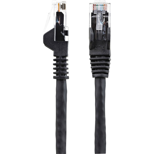 StarTech 10ft Lszh Cat6 Ethernet Cable - Black (N6LPATCH10BK)