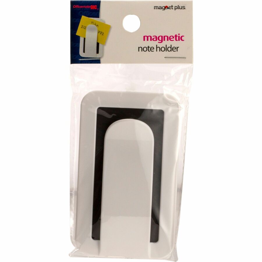 Officemate MagnetPlus Magnetic Envelope and Note Holder, White (92551)