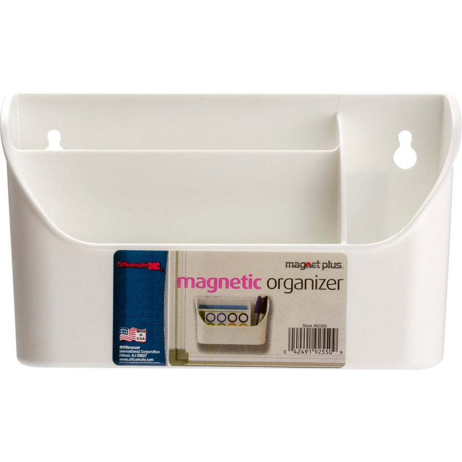 Officemate MagnetPlus Magnetic Organizer, White (92550)