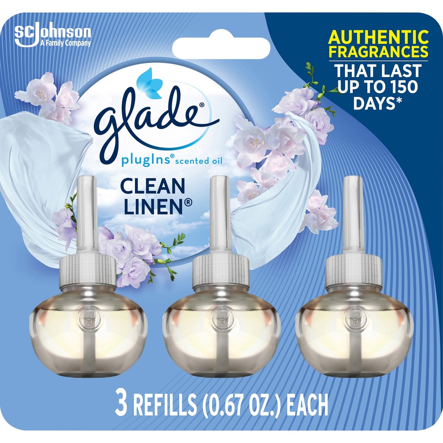 Glade Plug-In Warmers Linen Air Refill (322826)