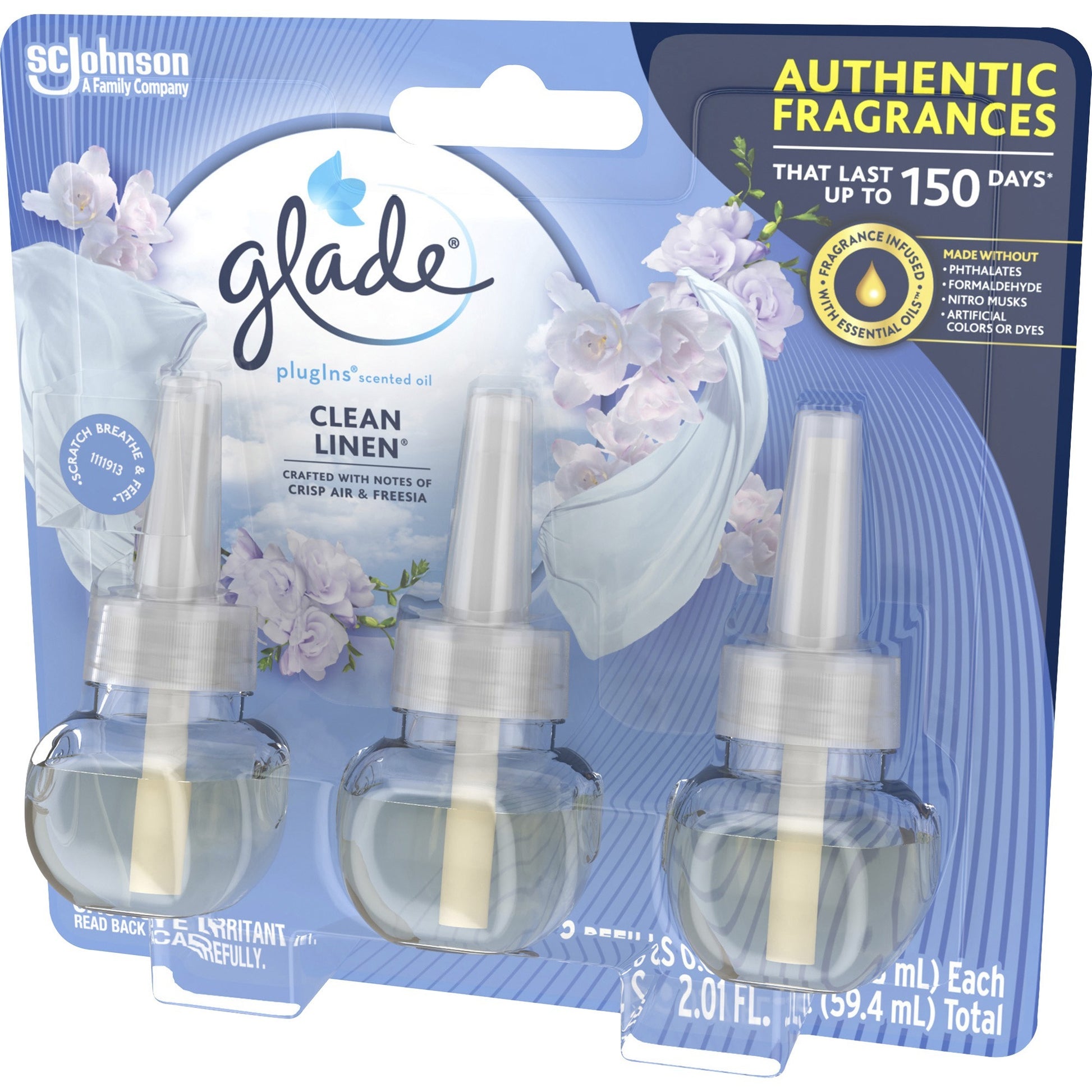 Glade Plug-In Warmers Linen Air Refill (322826)