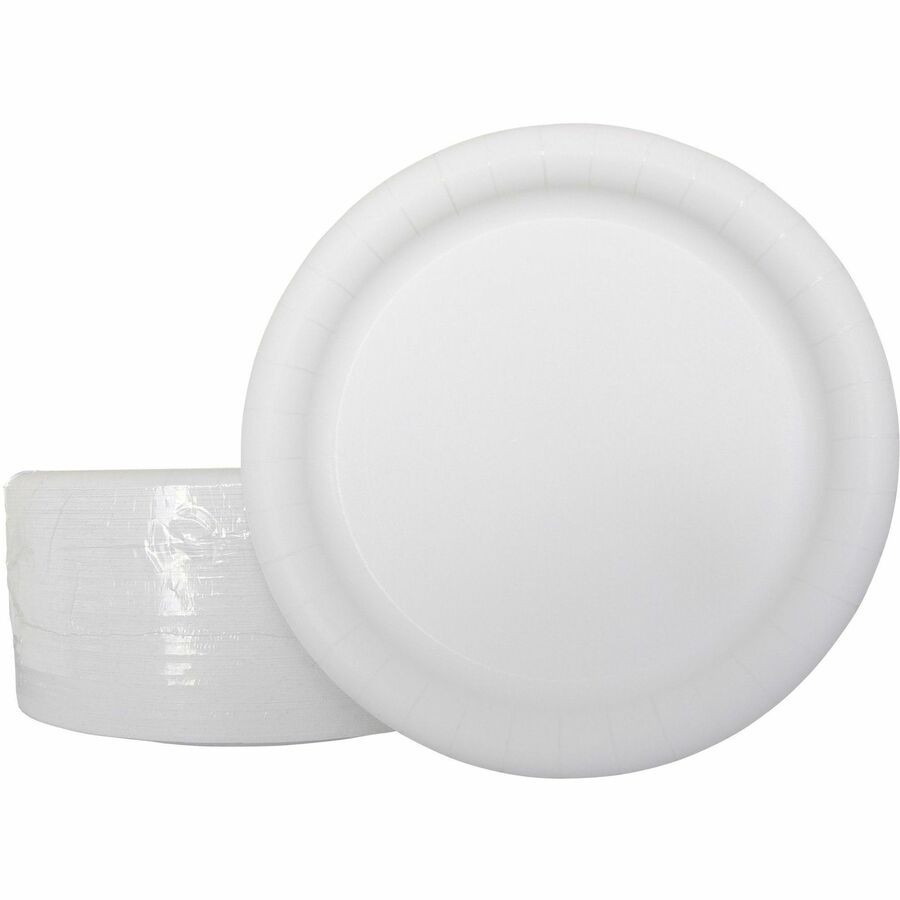 AJM 9" Dinnerware Paper Plates (CP9AJCWWH1)